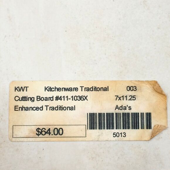 Ceramika Artystyczna Cutting Board #411-1036X Traditional Kitchenware 7x11.25" - Picture 10 of 15